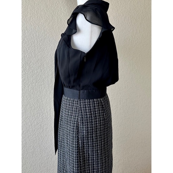 Banana Republic Chiffon/Tweed Dress - 2P - Picture 3 of 4